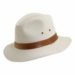 Coupon ๐ Hats & Caps Men's Dorfman-Pacific Hiker Washed Twill Safari Fedora ๐