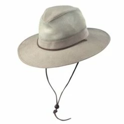 Budget โ Hats & Caps Men's Dorfman-Pacific Twill Mesh Safari Sun Hat ๐ฅ