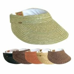 Best Sale 😉 Swimwear Accessories Dorfman-Pacific Braided Visor 🥰