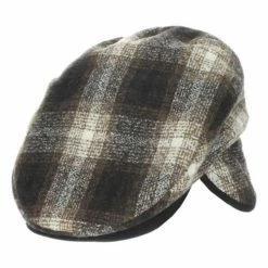 Best Sale 🌟 Hats & Caps Men's Dorfman-Pacific Ivy Wool Buffalo Plaid Flexfit Hat ❤️