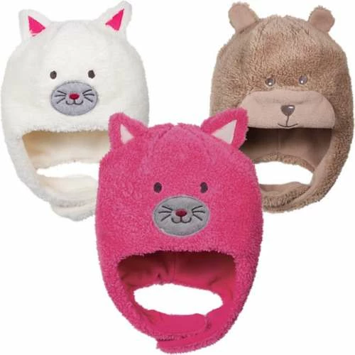 New โญ Hats & Caps Kids' Dorfman-Pacific Scala Plush Animal **Assorted Colors Only** Beanie ๐