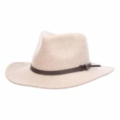 Deals ๐ Hats & Caps Adult Dorfman-Pacific Outback Wool Felt Fedora ๐