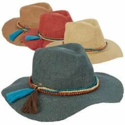 Outlet 🧨 Hats & Caps 👩 Women's Dorfman-Pacific Scala Bangkok Toyo Safari **Assorted Colors Only** Sun Hat 🧨