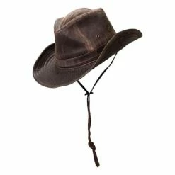 Cheap ❤️ Hats & Caps Men's Dorfman-Pacific Boondocks Weathered Cotton Outback Cowboy Hat 💯