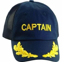 Outlet 🛒 Hats & Caps Men's Dorfman-Pacific Dortman Pacific Co. Mesh Captain Adjustable Hat ⌛