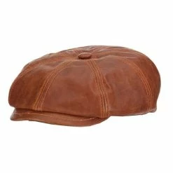 Discount 💯 Hats & Caps Men's Dorfman-Pacific Harper Newsboy Fitted Cap 🎉
