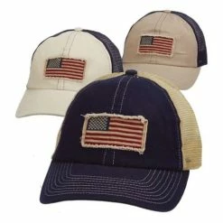 Buy ๐ Hats & Caps Men's Dorfman-Pacific USA Mesh **Assorted Colors** Adjustable Hat ๐